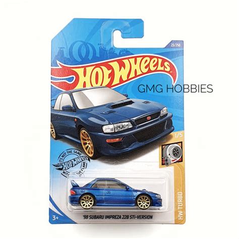 Jual 98 SUBARU IMPREZA 22B STi VERSION BIRU HW TURBO HOT WHEELS HOTWHEELS Jakarta Barat GMG