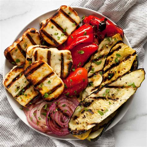 Grilled Halloumi and Vegetables - Last Ingredient