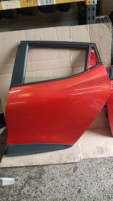 Renault Clio Mk Passenger Nsr Rear Door Red Tennp Door