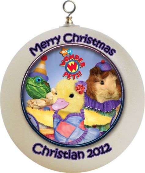 Personalized Wonder Pets Christmas Ornament #3