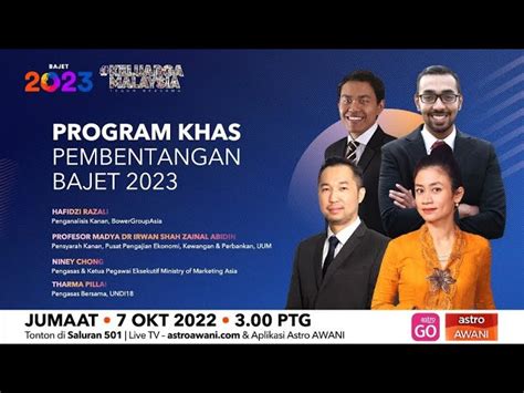 LANGSUNG Program Khas Pembentangan Bajet 2023 7 Okt 2022