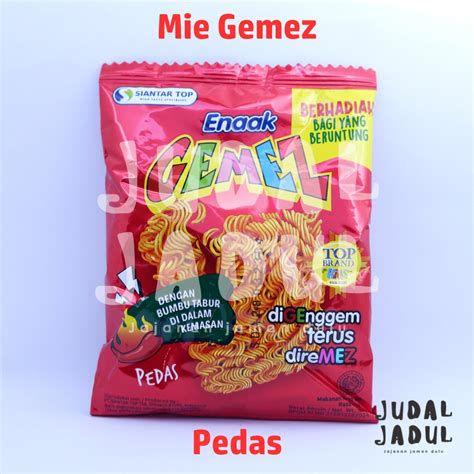 Jual Mie Gemez Enak Jadul 15gr 1 Renceng Isi 10pcs By Judal Jadul