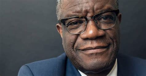 Le célèbre activiste Denis Mukwege annonce sa candidature à la