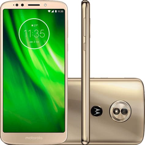 Celular Smartphone Motorola Moto G Play Xt Gb Dourado Dual