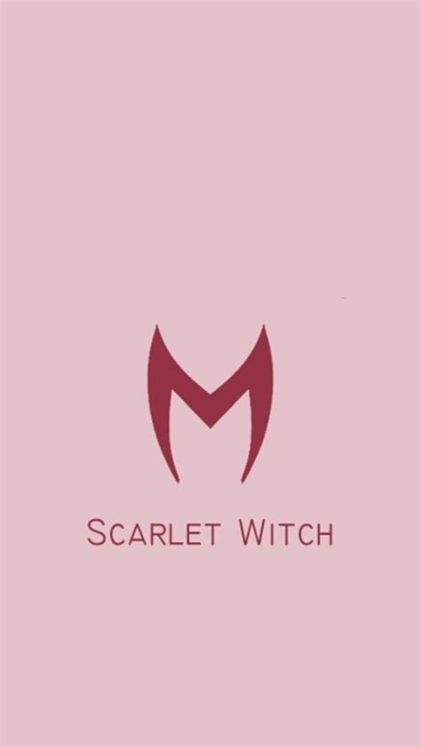 Scarlet Witch Logo Wallpapers - Top Free Scarlet Witch Logo Backgrounds ...