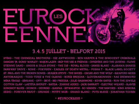 La Programmation Compl Te Des Eurock Ennes