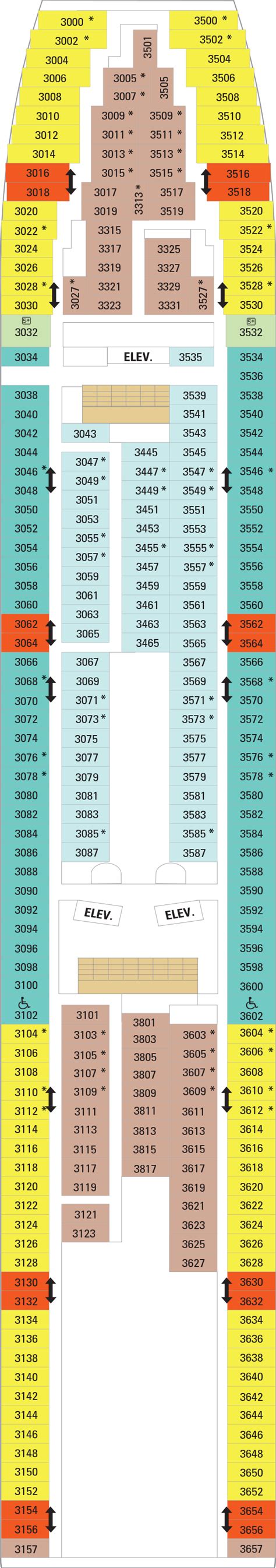 Vision Of The Seas Deck Plan 8