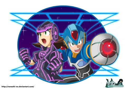 Megaman X And Tron Bonne