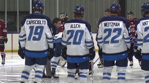 Albertus Magnus's first Men's Hockey game at home ends in tie