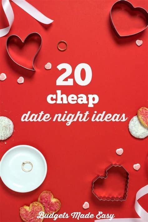 20 Cheap Date Night Ideas That Anyone Can Afford These Frugal Date