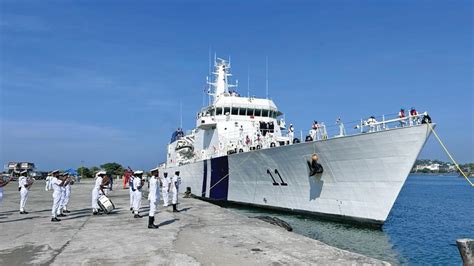 Indian Coast Guard Ships Visit Galle And Colombo Sunday Observer