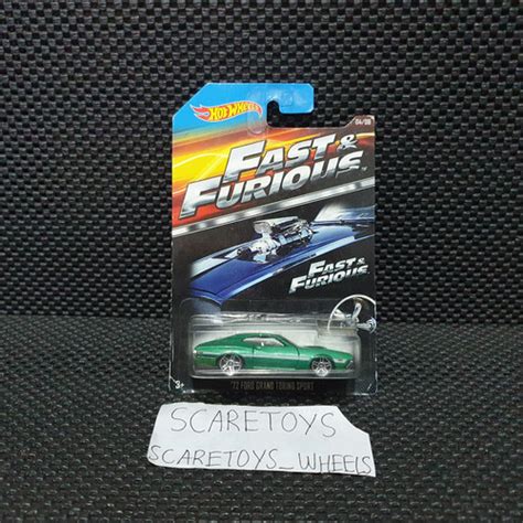 Jual Hot Wheels Fast Furious 72 Ford Gran Torino Sport Hijau Fast Furious Jakarta Selatan