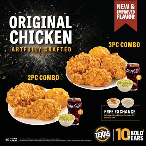 Texas Chicken Combo Meals: Sedap Sides are Back!