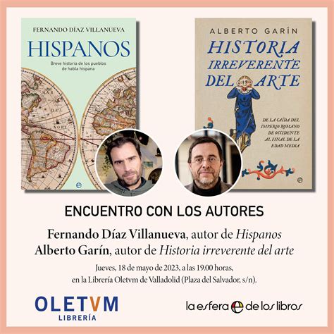 Encuentro en Valladolid con los autores Fernando Díaz Villanueva