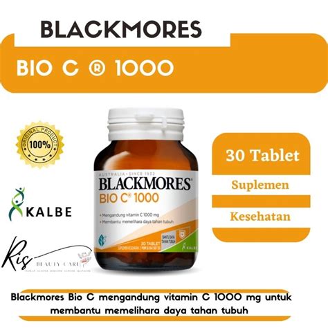 Jual Blackmores Bio C Mg Tablet Daya Tahan Tubuh