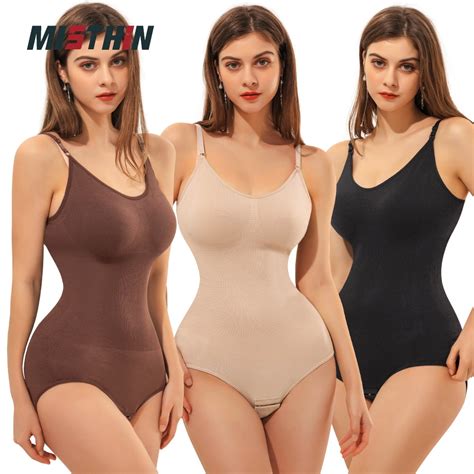 Misthin Bodysuit Corpo Inteiro Shapewear Binders E Shapers Corset