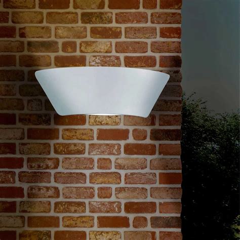 CANDEEIRO DE PAREDE EXTERIOR LED 2 W 5 5 W 3000K BRANCO IP54 APRICOT