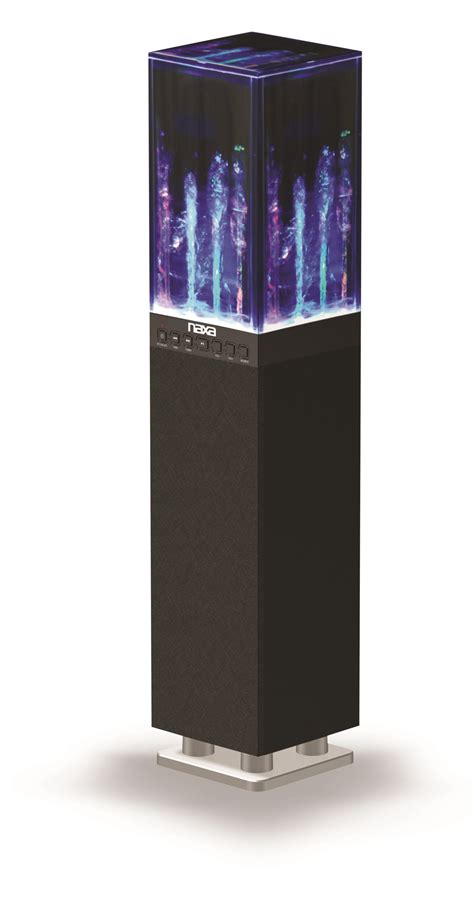 Bluetooth® Dancing Water Light Tower Speaker System - Naxa Electronics