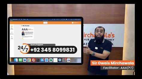 ACCA AAA Exam LMS Walkthrough With Expert Tutor Sir Owais Mirchawala