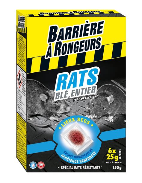 Barri Re Rongeurs Rats Bl Entier App T G