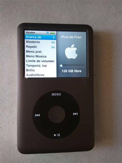 Apple Ipod Classic Th Generation Gb Black With Box Charger