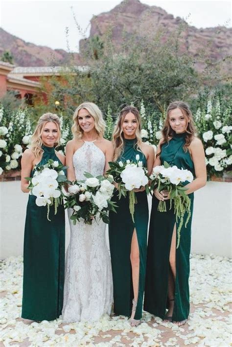 79 Elegant Halter Bridesmaid Dress Ideas Weddingomania