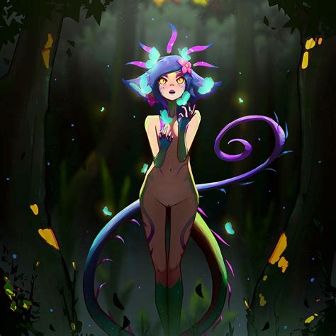 Neeko The Enchantment Of The Forest By Jerboa Hentai Foundry