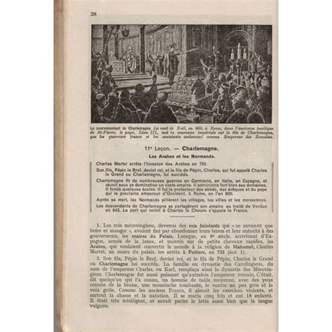 Histoire De France Et Notions D Histoire Ancienne Desseige Classe De