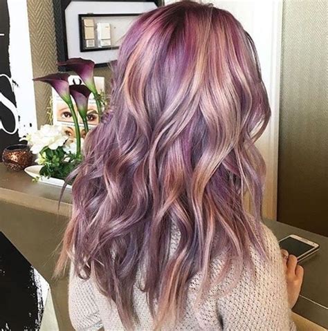 18 Rainbow Hairstyles Prettier Than An Easter Egg Lilac Hair Opal