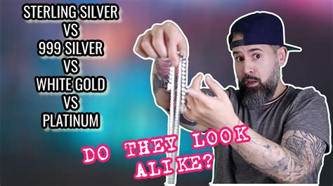 Does White Gold Stainless Steel Silver And Platinum Look The Same