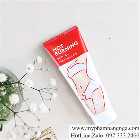 KEM TAN MỠ MISSHA HOT BURNING PERFECT BODY GEL MỸ PHẨM HẰNG NGA