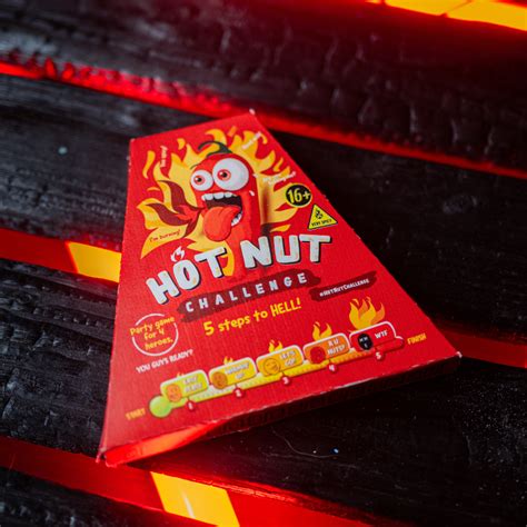 1x HOT NUT Challenge 24 G 9 9 Pc Real Chilli Real Heat
