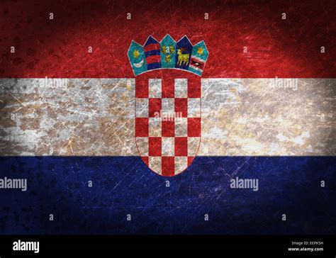 Old croatian flag hi-res stock photography and images - Alamy