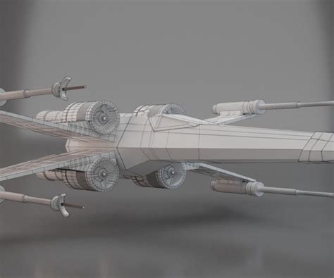 ArtStation - Star Wars X-Wing Starfighter VR / AR / Low-Poly | Resources