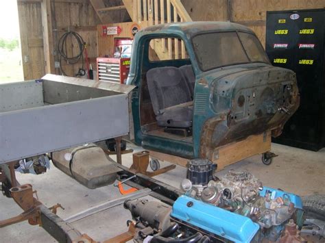 S10 Chassis Swap For 1950 Chevy Truck