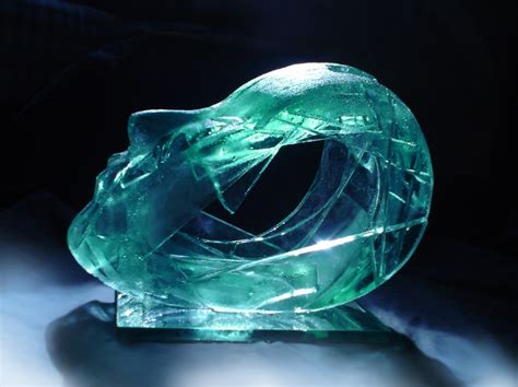 Carved Glass Glass Sculpture Carving Glass