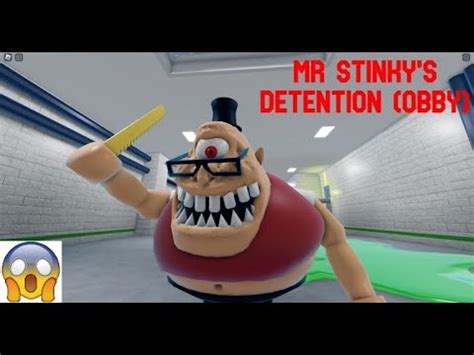 JUGUÉ MR STINKY S DETENTION OBBY YouTube