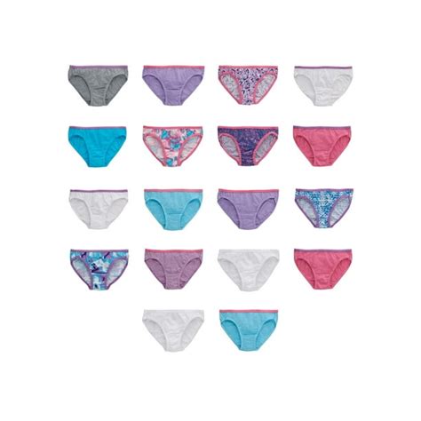 Hanes Girls Core Cotton Bikini 144pk