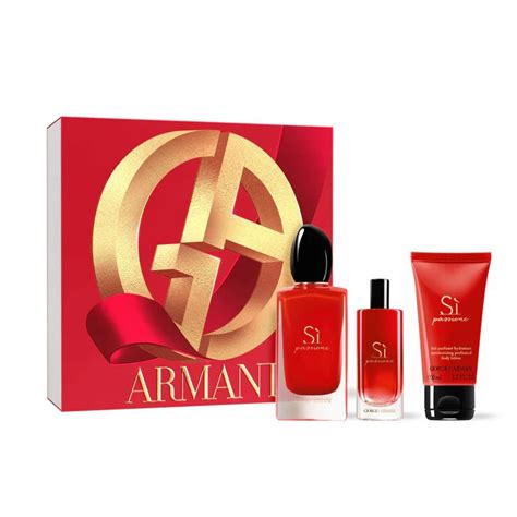 Armani Si Passione Coffret Eau De Parfum