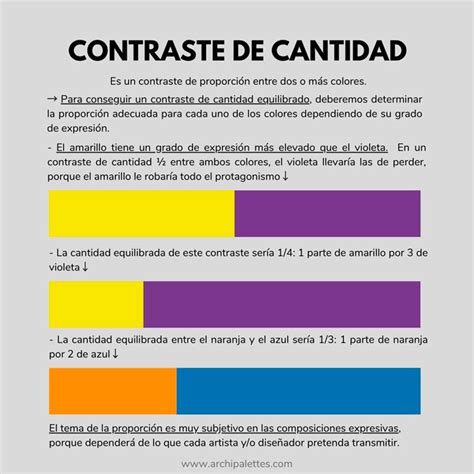 Los Contrastes De Colores Que Existen