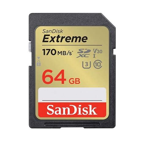 【未使用】送料無料 Sandisk Sdxcカード 64gb 170mbs Extreme Sdsdxv2 064g Gncinの落札情報