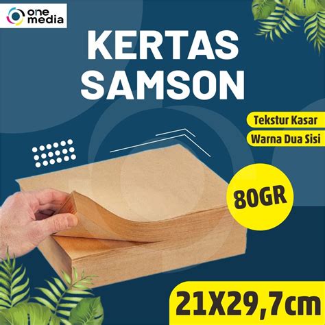 Jual Kertas Samson Kraft Gr A Shopee Indonesia