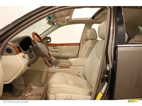 Ecru Interior 2005 Lexus LS 430 Sedan Photo #81356770 | GTCarLot.com