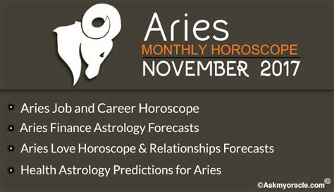 Aries Horoscope Love Career Money Health Predictions