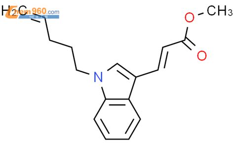 110206 18 3 2 PROPENOIC ACID 3 1 4 PENTENYL 1H INDOL 3 YL METHYL