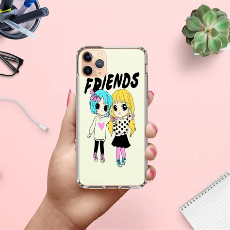 Best Friends Phone Cases For Iphone 7 8 Se X Xr 11 Etsy