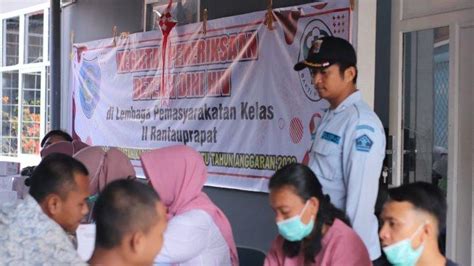 Cegah Penularan Virus Hiv Lapas Rantauprapat Dan Dinkes Labuhanbatu