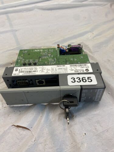 Allen Bradley L Ser C Slc Cpu Processor Unit With Key