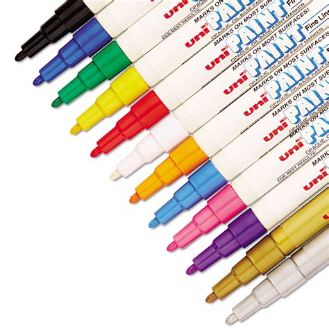 Uni Paint Markers By Sanford® Uni® Paint San63721