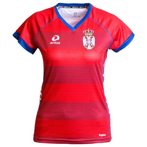 Serbien Trikot für Frauen Fan Trikot Serbien für Olympia und WM 2018